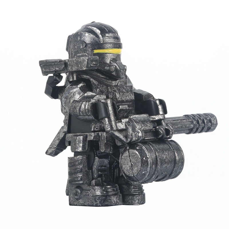 Model Kit Zombie - MOC Cadılar Bayramı Alev Lehim Koruma
