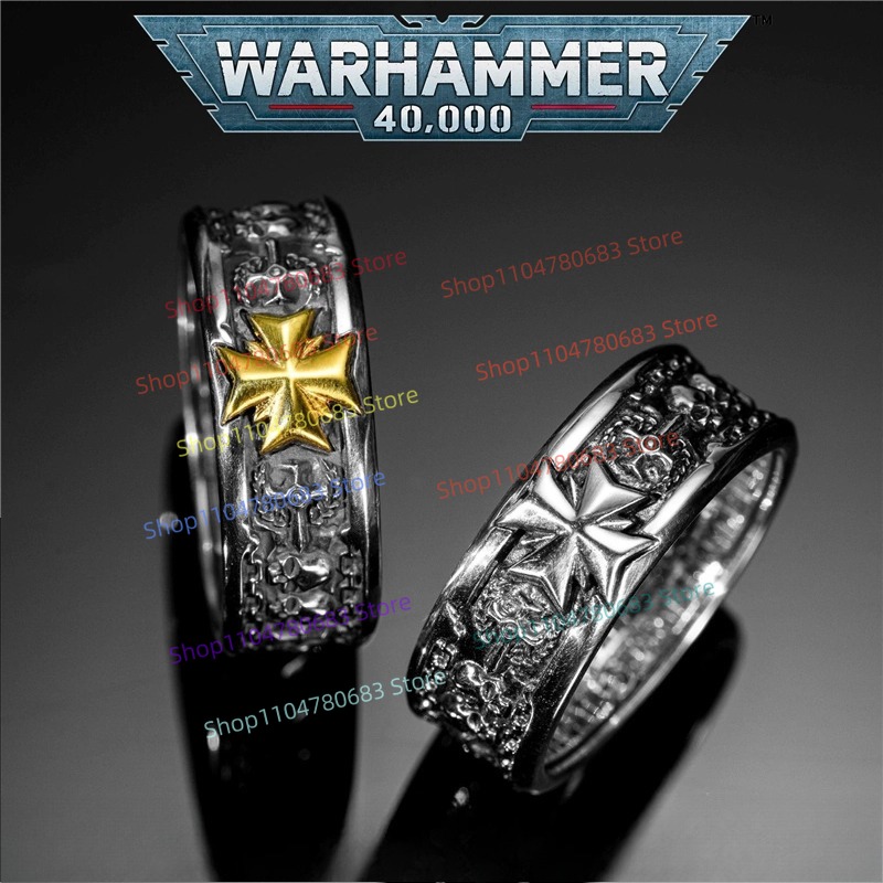 Model Kit Warhammer - 40K Siyah Tapınakçılar Haçlı Yüzüğü Yüksek
