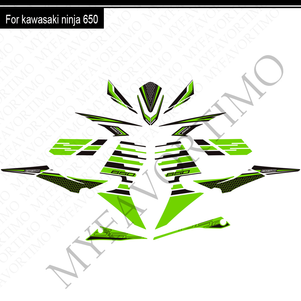 Model Kit Ninja - Kawasaki Ninja 650 Yakıt Deposu Pedi