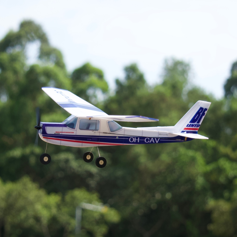 Model Kit Aircraft - MinimumRC uçak kiti mavi Blue na152