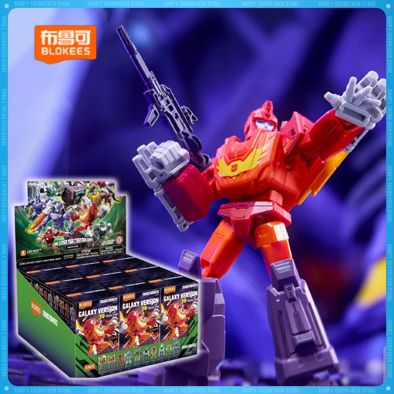 Model Kit Transformers Blokees - Yeni Blokees Figürleri Dönüşüm Defender Versiyon