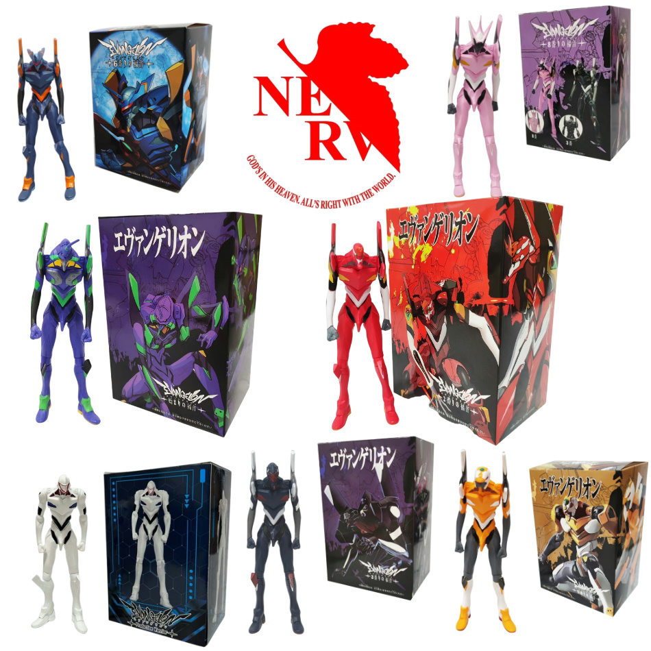 Model Kit Eva 02 - 7 stilleri Anime Figürü EVA Genesis
