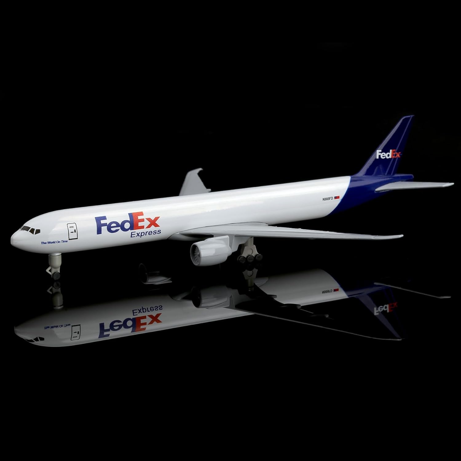 Model Kit Planes - 20cm Fedex B777 Uçak Modeli Oyuncak