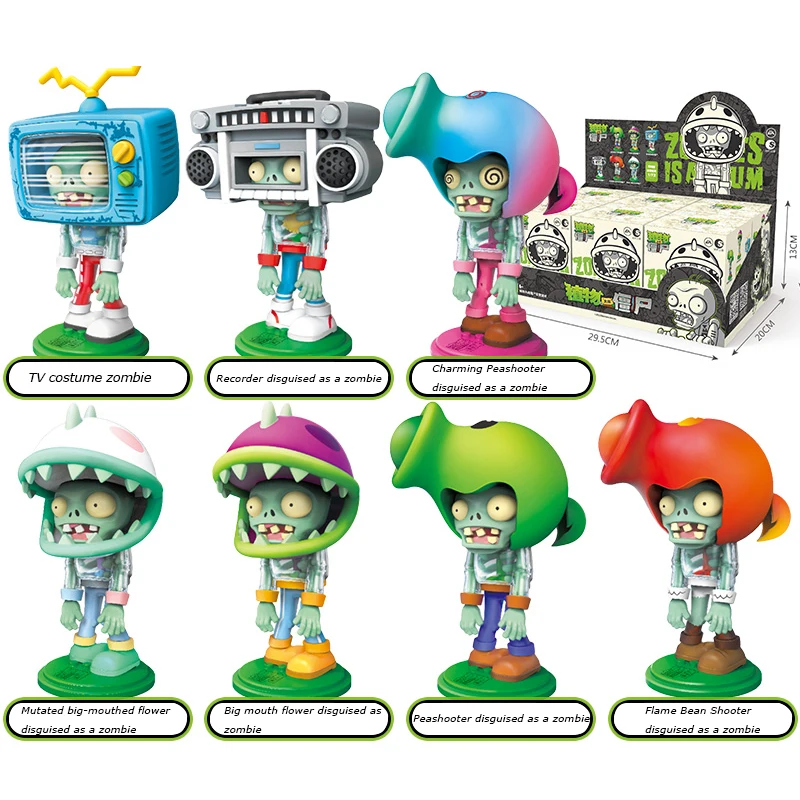 Model Kit Zombie - Bitkiler Vs Zombies Yapı Taşları Oyuncak