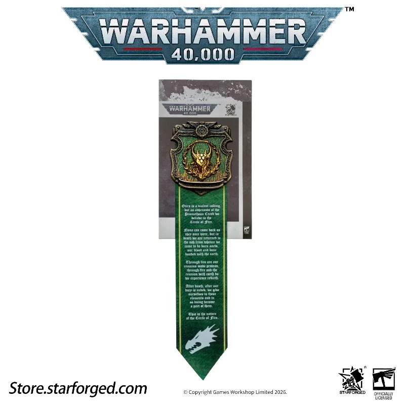 Model Kit Warhammer - Warhammer 40K Periferik Broş Salamanders Oyunu