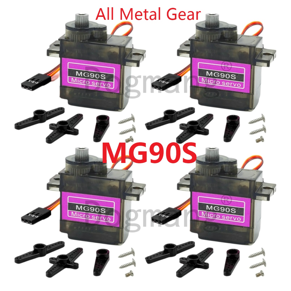 Model Kit Ship - MG90S Servo 1/2/4/10/20/50 Adet Tüm Metal