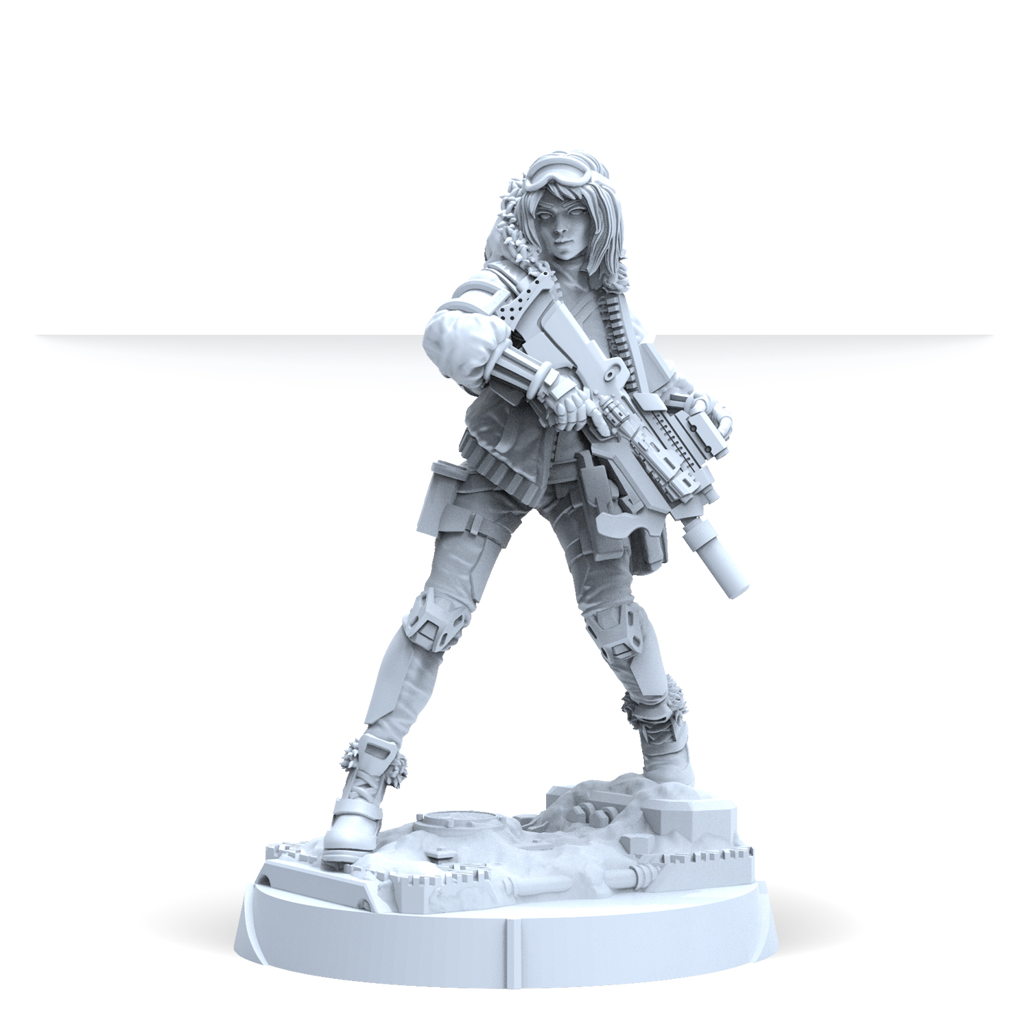 Model Kit Warhammer - model kiti reçine kiti Infinity NA2