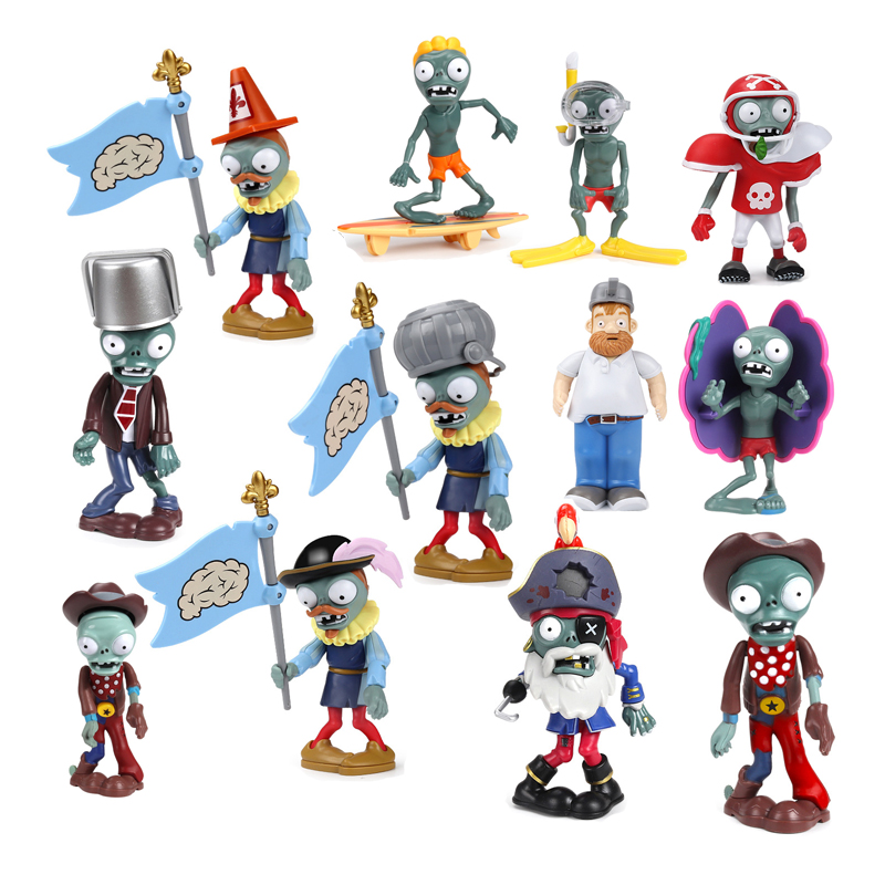 Model Kit Zombie - Bitkiler VS Zombiler Oyuncaklar Bebek Gargantuar