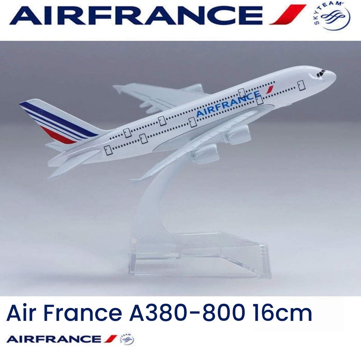 Model Kit Planes - 1/400 16cm Fransa A380 Model Uçak