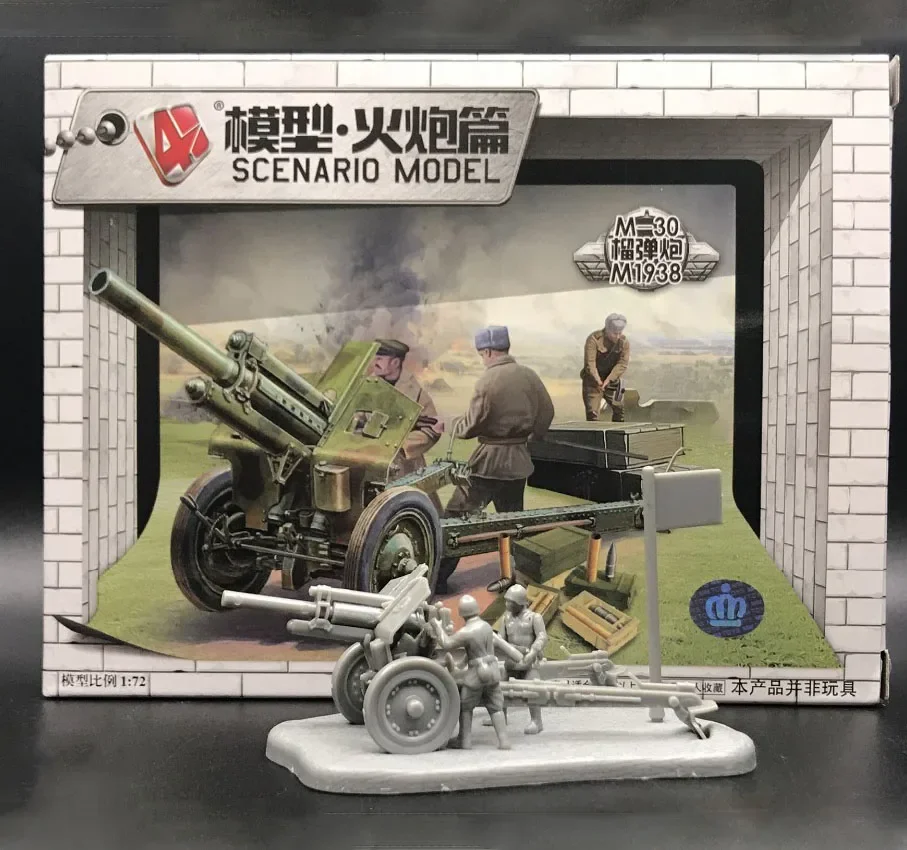 Model Kit Cangdao - 1:72 4D askeri Model seti sovyet
