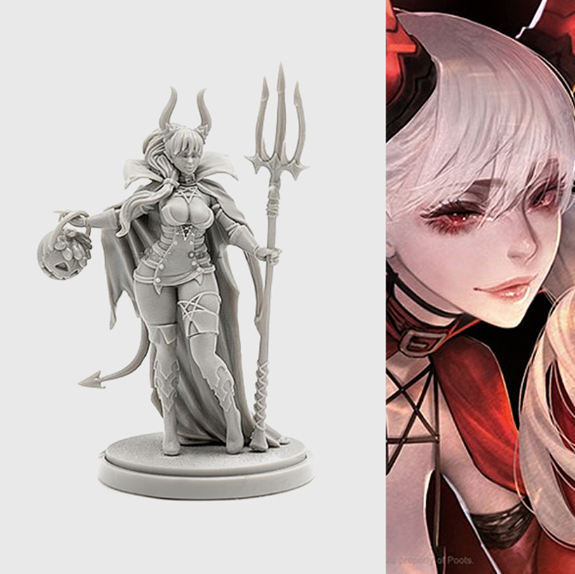 Model Kit Warhammer - model kiti reçine kiti KINGDOM DEATH