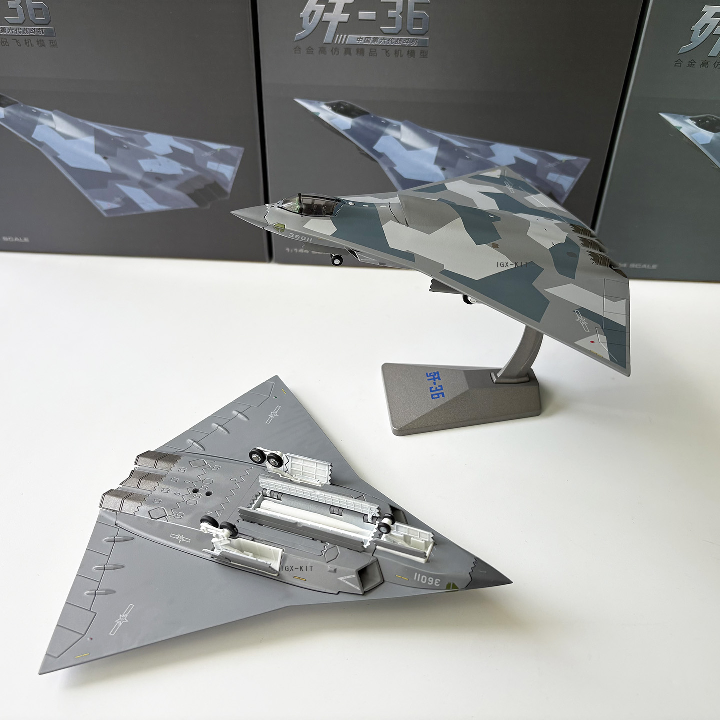 1/144 J-36 Çin 6. Nesil Uçak J - Model Kit Aircraft incelemesi ve fiyatı