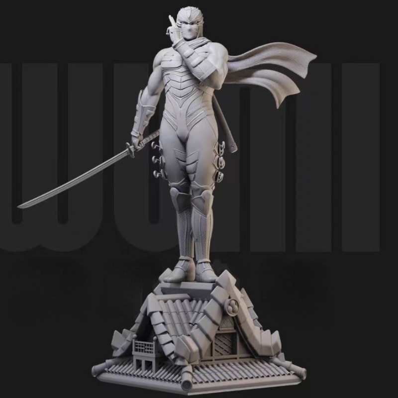 1/24 minyatür siyah Robe Ninja - Model Kit Ninja incelemesi ve fiyatı