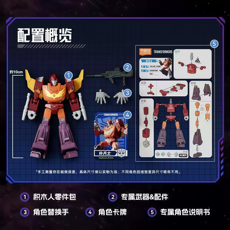 BLOKEES Transformers Wave10 Şi - Model Kit Rodimus incelemesi ve fiyatı