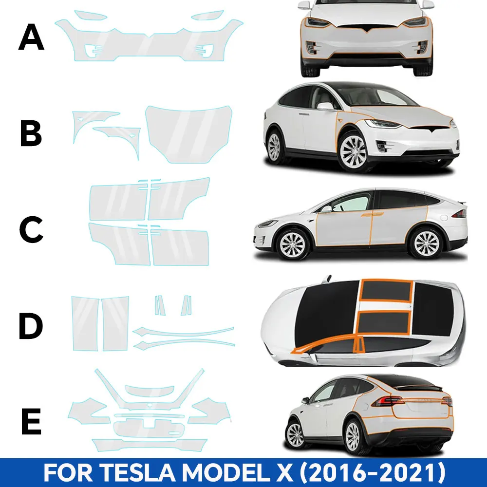 Tesla Model X 2016-2021 için T - Logo Model Kit incelemesi ve fiyatı