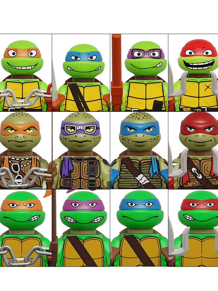 4'lü 8'li Kaplumbağa Ninja Min - Model Kit Ninja incelemesi ve fiyatı