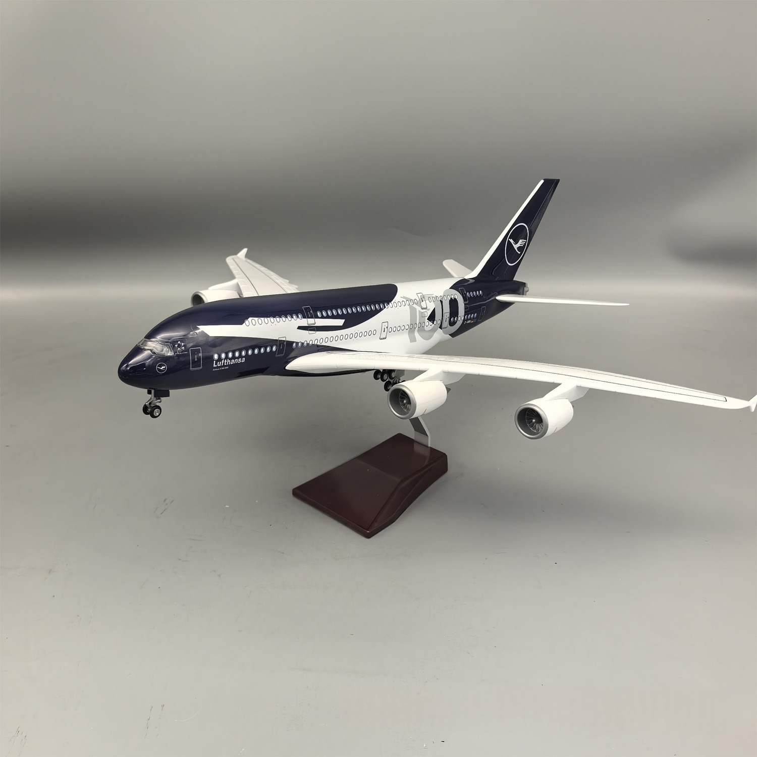 Yeni 45cm Lufthansa A380 100 Y - Model Kit Planes incelemesi ve fiyatı
