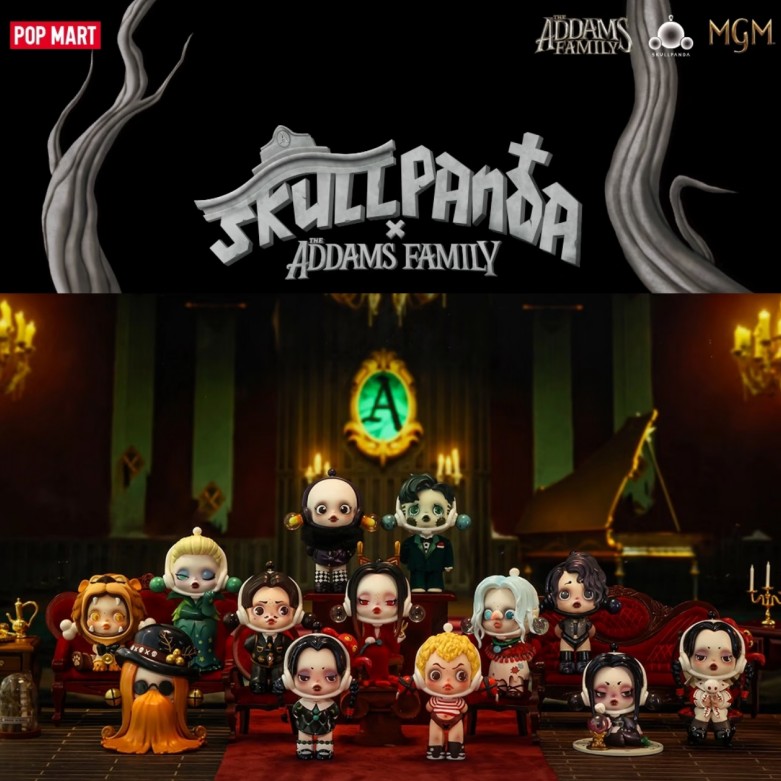 POP MART SKULLPANDA Addams Ail - Model Kit Anime Girl incelemesi ve fiyatı