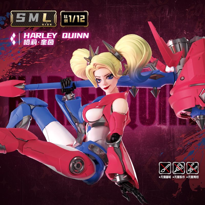 Blokees Orijinal DC Şampiyon S - Model Kit Harley Quinn incelemesi ve fiyatı