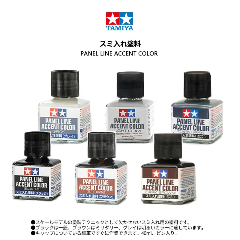 TAMIYA 87131-87210 Panel Çizgi - Tamiya Model Paint Set incelemesi ve fiyatı