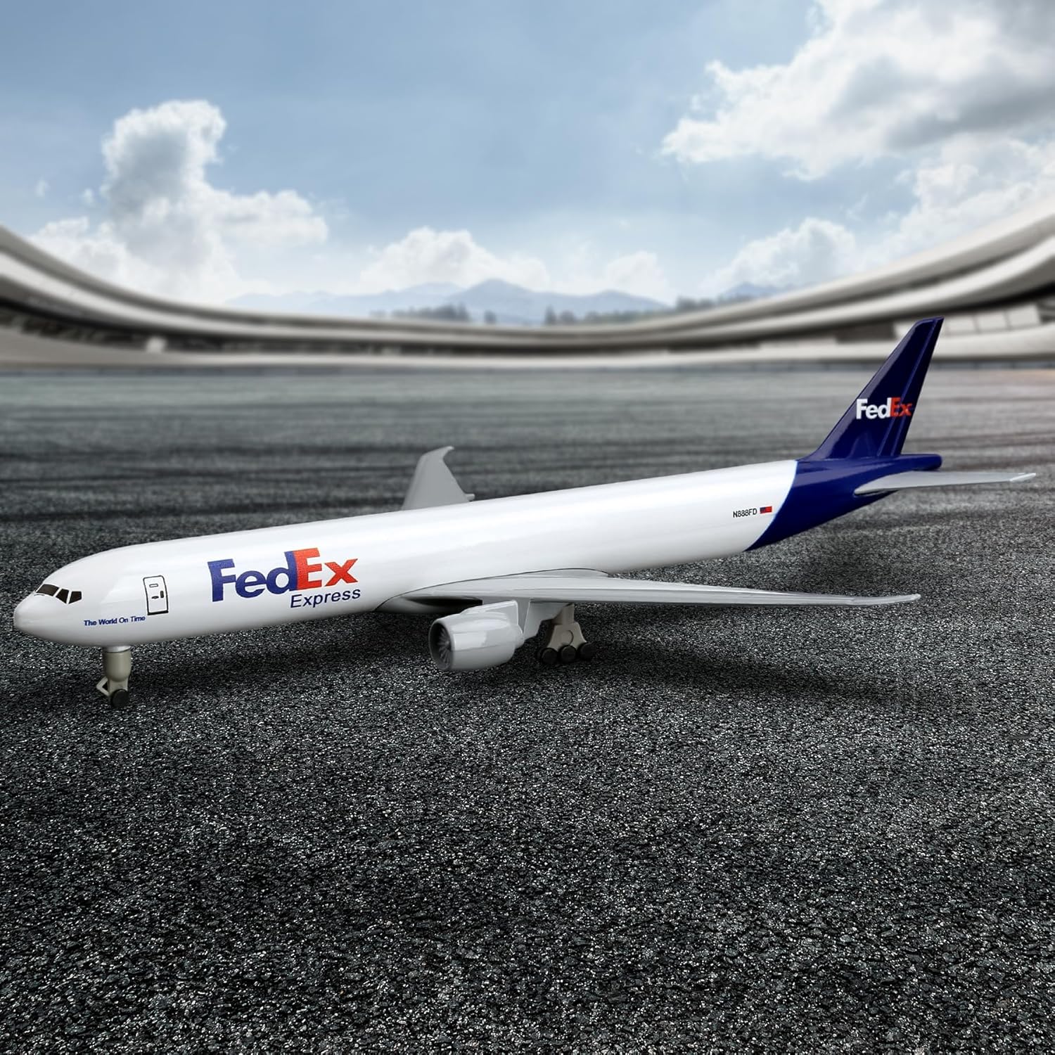 20cm Fedex B777 Uçak Modeli Oy - Model Kit Planes incelemesi ve fiyatı