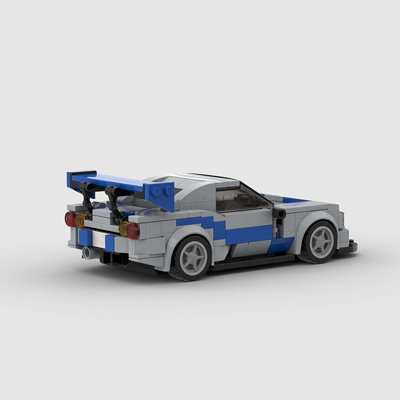 InhawBrick Hız Yarışı Spor Ara - Model Kit R34 incelemesi ve fiyatı