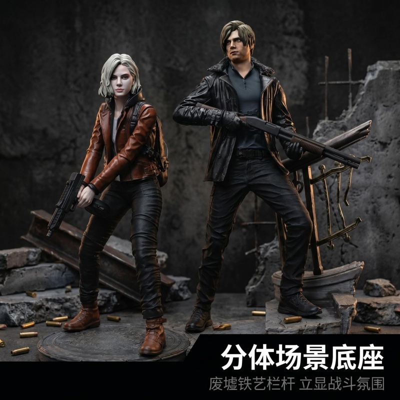 ResidentEvil Ada Wong Leon Gra - Model Kit Zombie incelemesi ve fiyatı