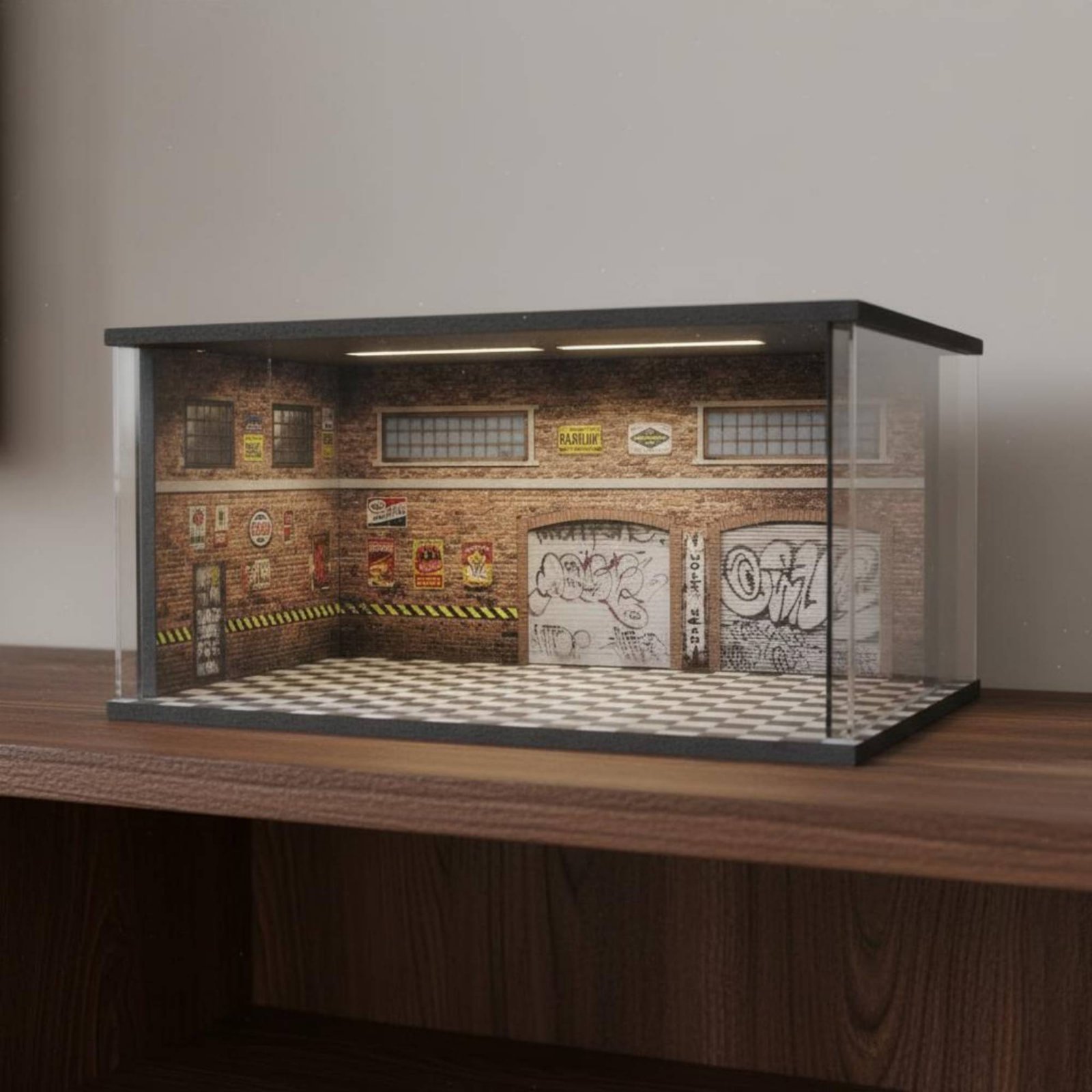 Işıklı Araba Tamirhanesi Model - Model Kit Display incelemesi ve fiyatı