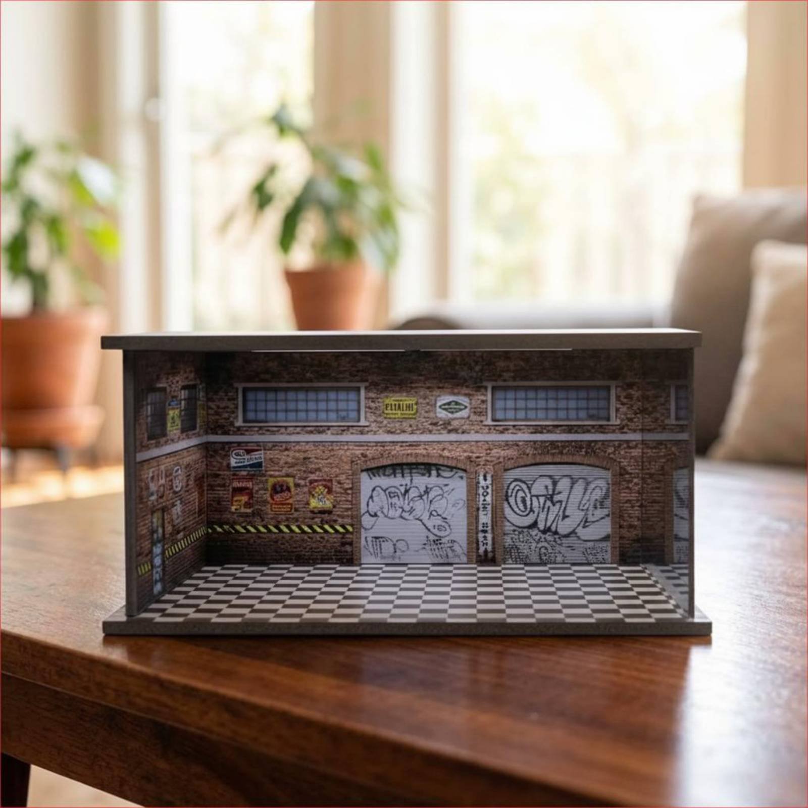 Işıklı Araba Tamirhanesi Model - Model Kit Display incelemesi ve fiyatı