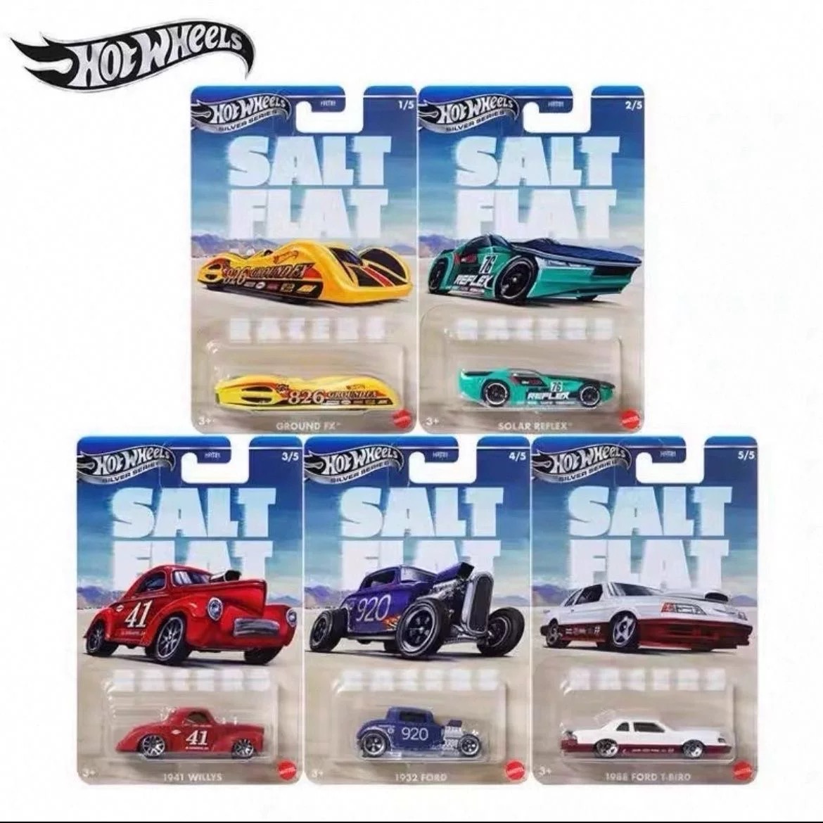 Hot Wheels HRT81 Salt Flat Rac - Logo Model Kit incelemesi ve fiyatı