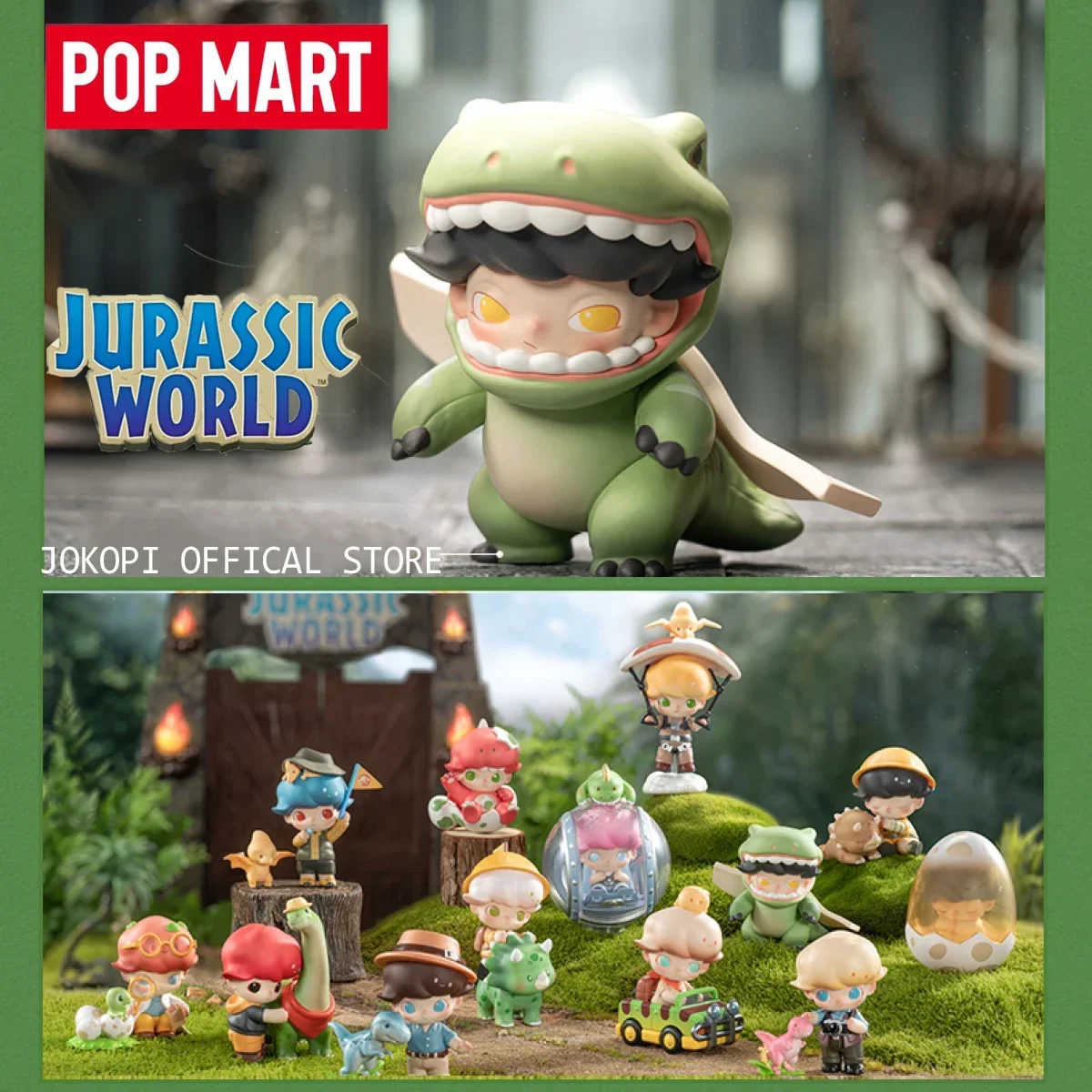 POP MART DIMOO Jurassic World  - Model Kit Anime Girl incelemesi ve fiyatı