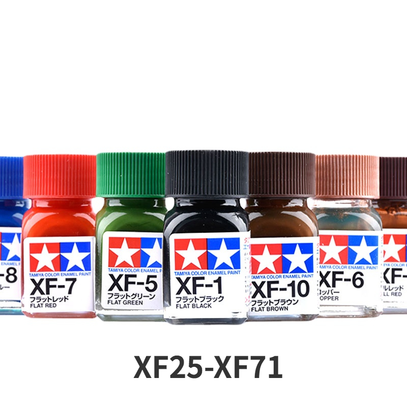 TAMIYA emaye boya düz renkler  - Tamiya Model Paint Set incelemesi ve fiyatı