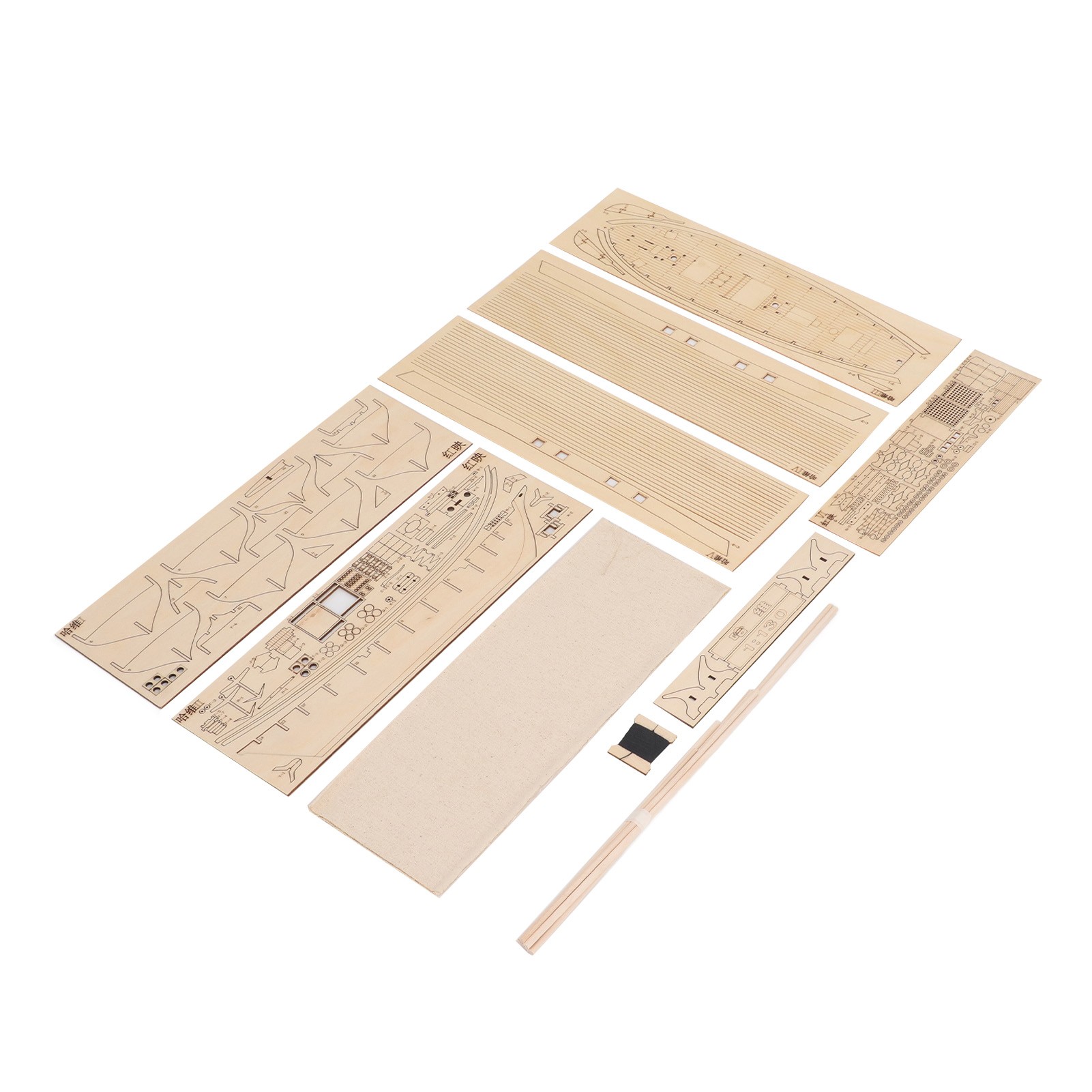 1:130 Ahşap Yelkenli Tekne Kit - Model Kit Ship incelemesi ve fiyatı