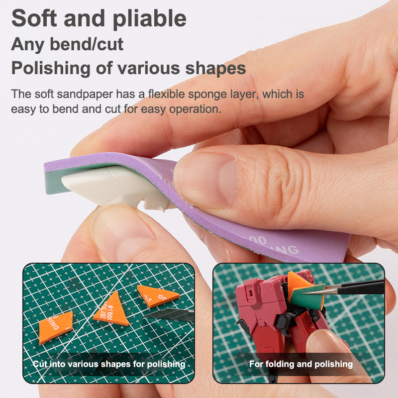 9 adet/takım 400 ~ 1200 Yarı s - Model Kit Tool incelemesi ve fiyatı